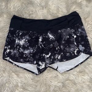 Lululemon marbled shorts